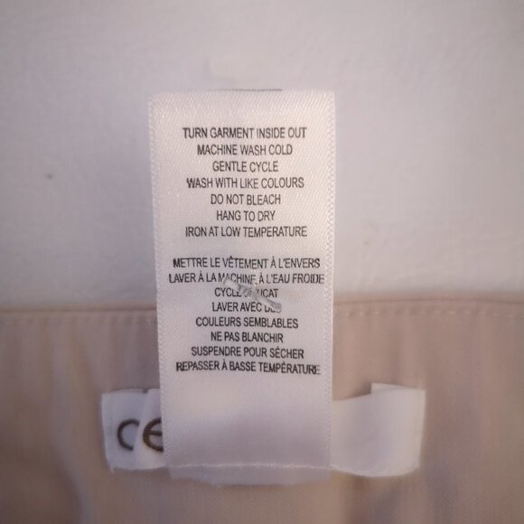 Cleo Ladies Beige Pull On Capri Length Pants - Picture 7 of 7